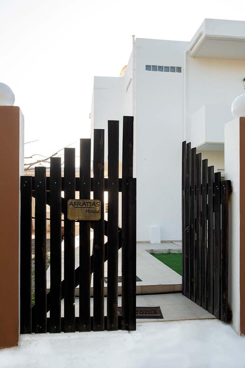 Afrathias Beachhouse - Cretan Hideaway Kalamaki (Heraklion) Exterior foto